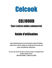 Celcook CEL1000D Guide D'utilisation
