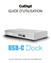 CalDigit USB-C Dock Guide D'utilisation