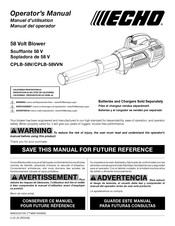 Echo CPLB-58VVN Manuel D'utilisation