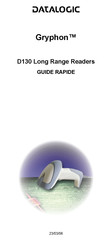 Datalogic Gryphon D130 Guide Rapide