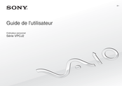 Sony Vaio VPCJ2 Série Guide De L'utilisateur