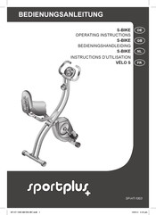 Sportplus SP-HT-1003 Instructions D'utilisation