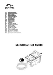 Pontec MultiClear Set 15000 Notice D'emploi