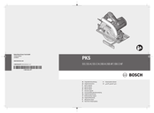 Bosch PKS 55-2 A Notice Originale