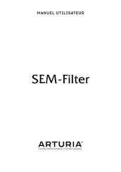 Arturia SEM-Filter Manuel Utilisateur
