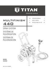 Titan MULTIFINISH 440 Mode D'emploi