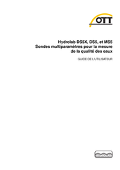 OTT Hydrolab DS5 Guide De L'utilisateur