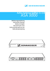Sennheiser ASA 3000 Notice D'emploi