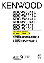 Kenwood KDC-W5641U Mode D'emploi