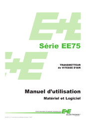 E+E Elektronik EE75 Série Manuel D'utilisation