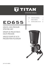 Titan ED655 Mode D'emploi