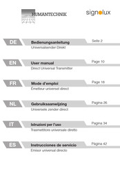 HumanTechnik Signolux A-2655-0 Mode D'emploi