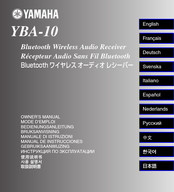 Yamaha YBA-10 Mode D'emploi