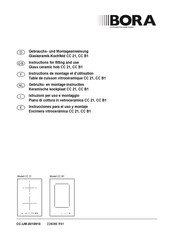 bora CC 21 Instructions De Montage Et D'utilisation