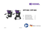 Kessel GTF 500 Notice D'utilisation D'origine