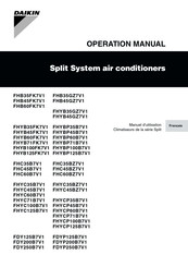 Daikin FHB35FK7V1 Manuel D'utilisation