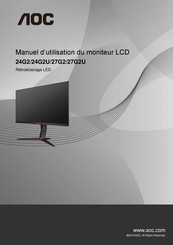 Aoc 24G2 Manuel D'utilisation