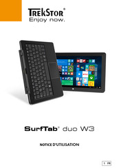 Trekstor SurfTab duo W3 Notice D'utilisation