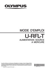 Olympus U-RFL-T Mode D'emploi