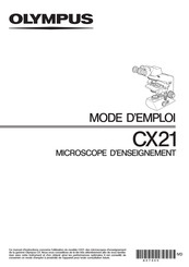 Olympus CX21 Mode D'emploi