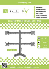 Techly ICA-LCD 2540 Mode D'emploi