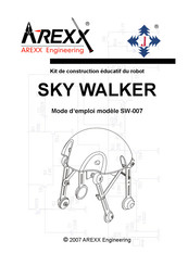 AREXX Engineering & JM3 Engineering SKY WALKER SW007 Mode D'emploi