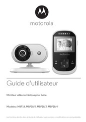 Motorola MBP18 Guide De L'utilisateur