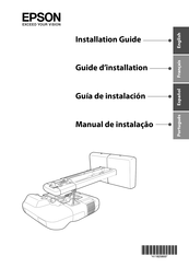 Epson EB-460i Guide D'installation