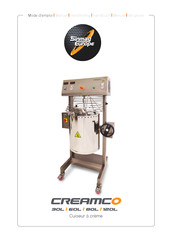 Sinmag Europe Creamco 60L Mode D'emploi