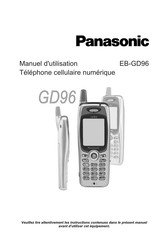 Panasonic EB-GD96 Manuel D'utilisation