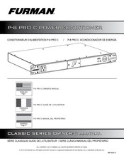 Furman P-8 PRO C Guide De L'utilisateur