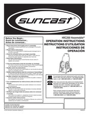 Suncast Hosemobile HRC200 Instructions D'utilisation