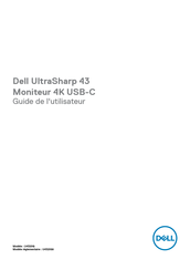 Dell U4320Q Guide De L'utilisateur