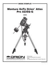 ORION TELESCOPES & BINOCULARS 10010 Mode D'emploi