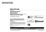 Kenwood KDC-BT310U Mode D'emploi