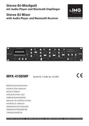 IMG STAGELINE MPX-410DMP Mode D'emploi