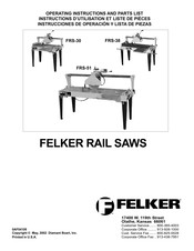 Felker FRS-51 Instructions D'utilisation