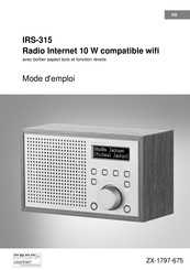 auvisio IRS-315 Mode D'emploi