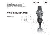 JRG CleanLine Combi 1370.032 Notice D'utilisation Et D'entretien