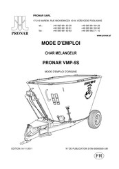 PRONAR VMP-5S Mode D'emploi D'origine