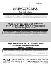 MSA GRAVITY DYNA-LINE Guide De L'utilisateur