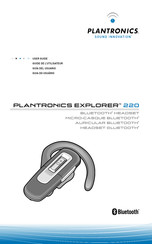 Plantronics EXPLORER 220 Guide De L'utilisateur