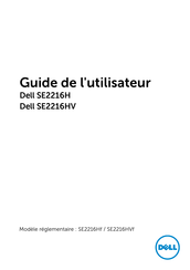 Dell SE2216Hf Guide De L'utilisateur
