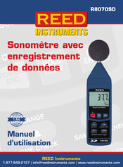 REED R8070SD Manuel D'utilisation