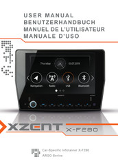 XZENT ARGO X-F280 Manuel De L'utilisateur