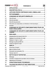 Powerplus POWXQ5313 Mode D'emploi