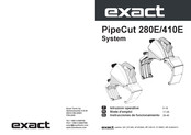 eXact PipeCut 410E Mode D'emploi