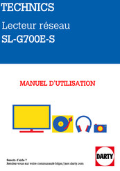 Technics SL-G700E-S Manuel D'utilisation
