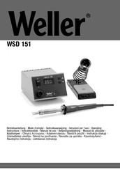 Weller WSD 151 Mode D'emploi