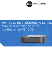 Dell PS4000 Manuel D'installation Et De Configuration
